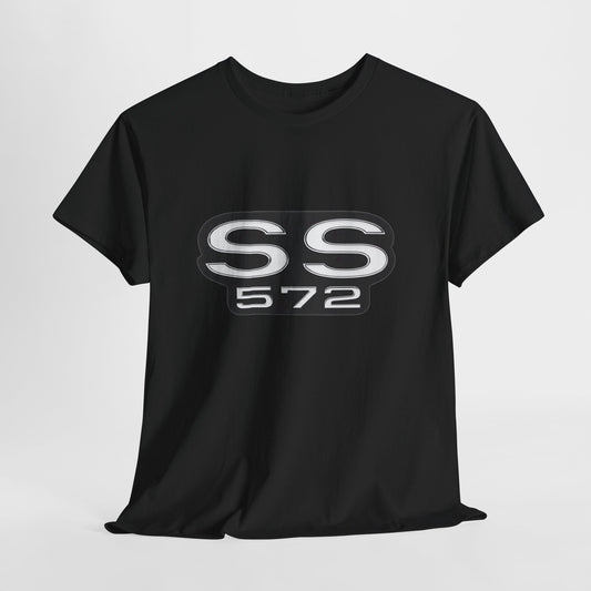 SS 572 Chevelle Camaro Nova Heavy Cotton Tee T Shirt muscle car Great Gift 2