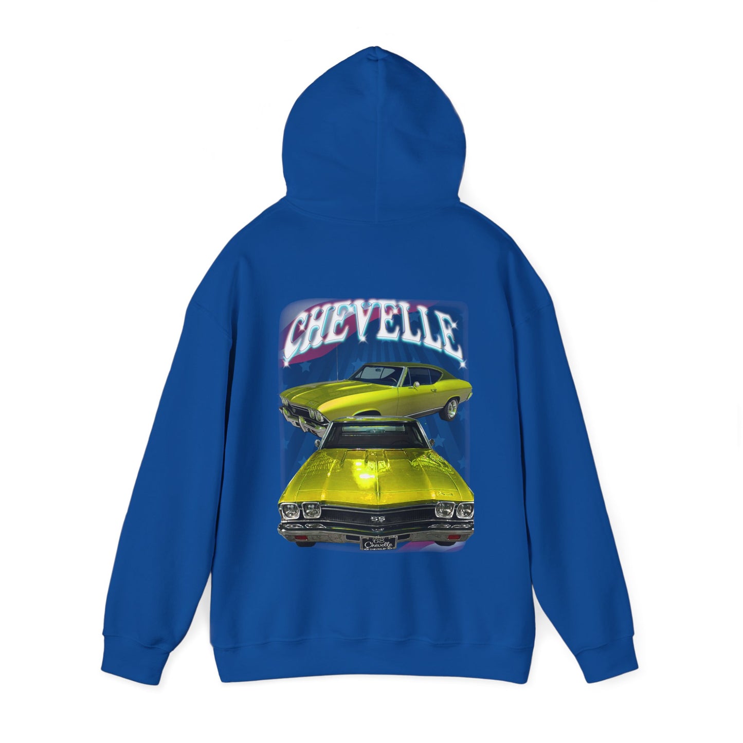Yellow 1968 Chevelle hoodie Car Guy Gift,nova,corvette,charger,classic,hot Rod