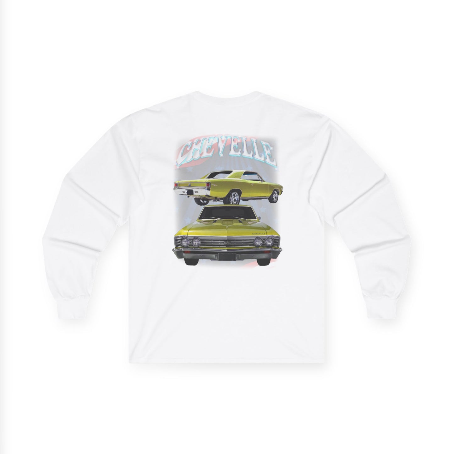 Yellow 1967 Chevelle Ultra Cotton Long Sleeve Tee T Shirt Great Gift