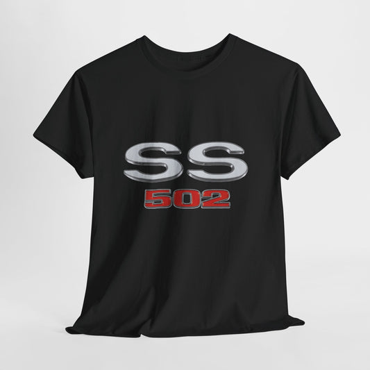 SS 502 Chevelle Camaro Nova Heavy Cotton Tee T Shirt muscle car Great Gift
