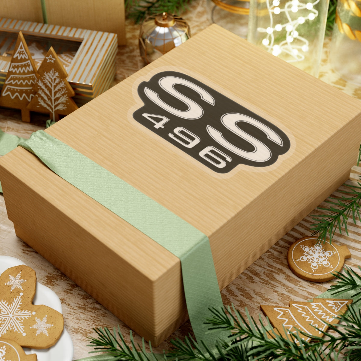 SS 496 Chevelle Camaro Nova Kiss-Cut Stickers