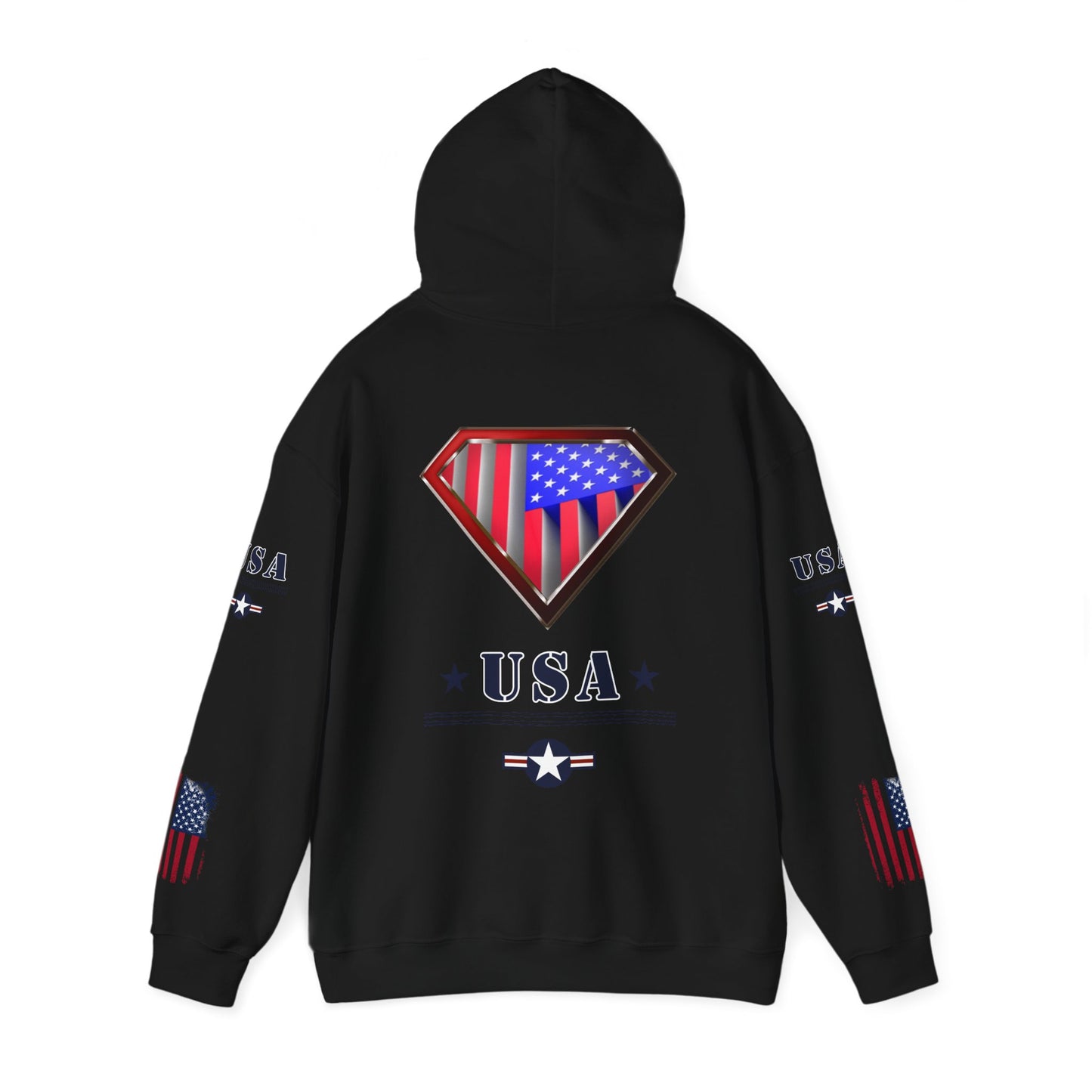 3D USA Super Patriot Unisex Patriotic Pullover Hoodie Gift Man Woman 3.0