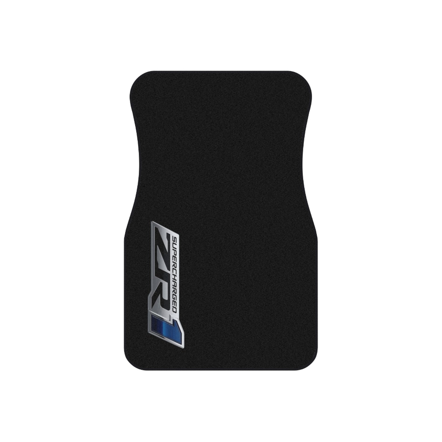 Black ZR1 Logo, Camaro Silverado Corvette, Set of 4 Car Mats,Gift,Thin