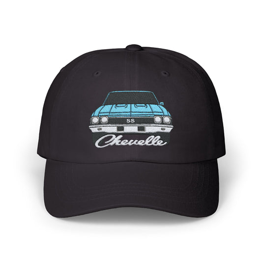 Lt Blue 1968 Chevelle Hat,CAP, Classic Car Gift EMBROIDERY EMBROIDERED