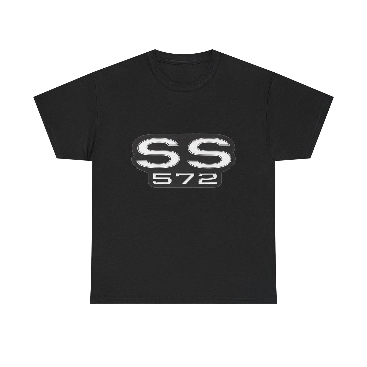 SS 572 Chevelle Camaro Nova Heavy Cotton Tee T Shirt muscle car Great Gift 2