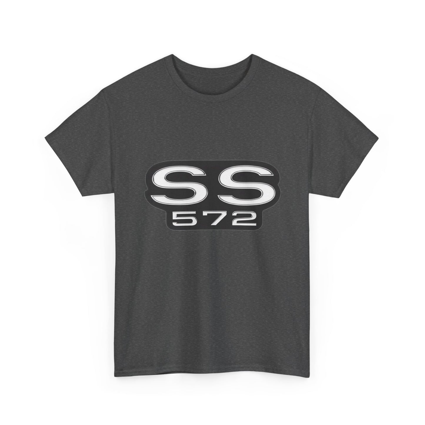 SS 572 Chevelle Camaro Nova Heavy Cotton Tee T Shirt muscle car Great Gift 2