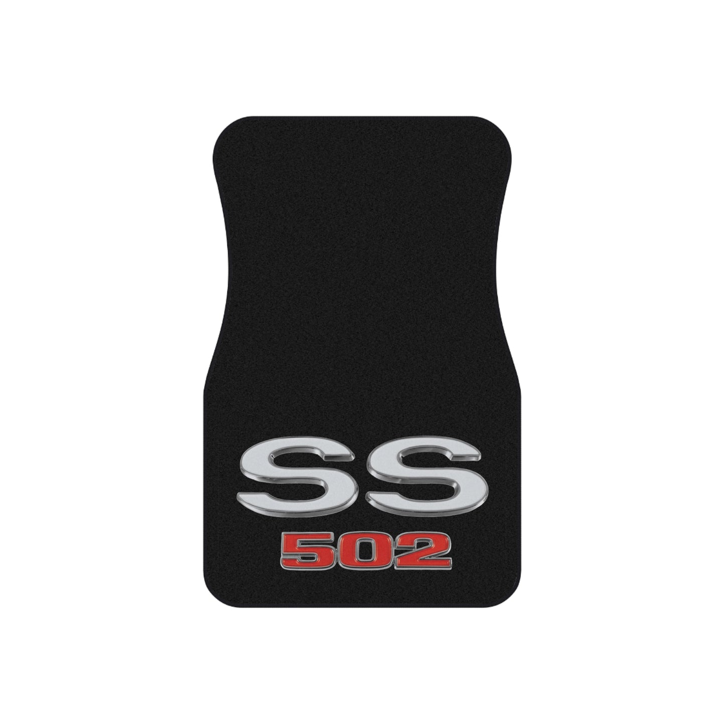 SS 502 Black, Nova, Chevelle, Camaro, Set of 4 Car Mats, Muscle Car Gift