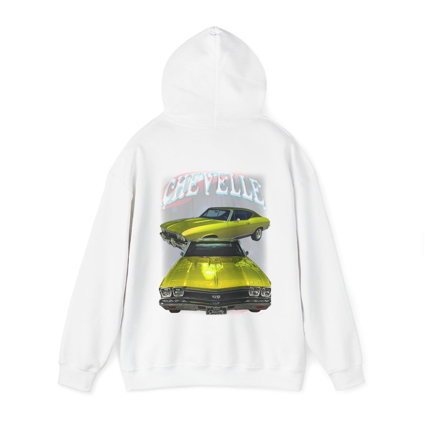 Yellow 1968 Chevelle hoodie Car Guy Gift,nova,corvette,charger,classic,hot Rod
