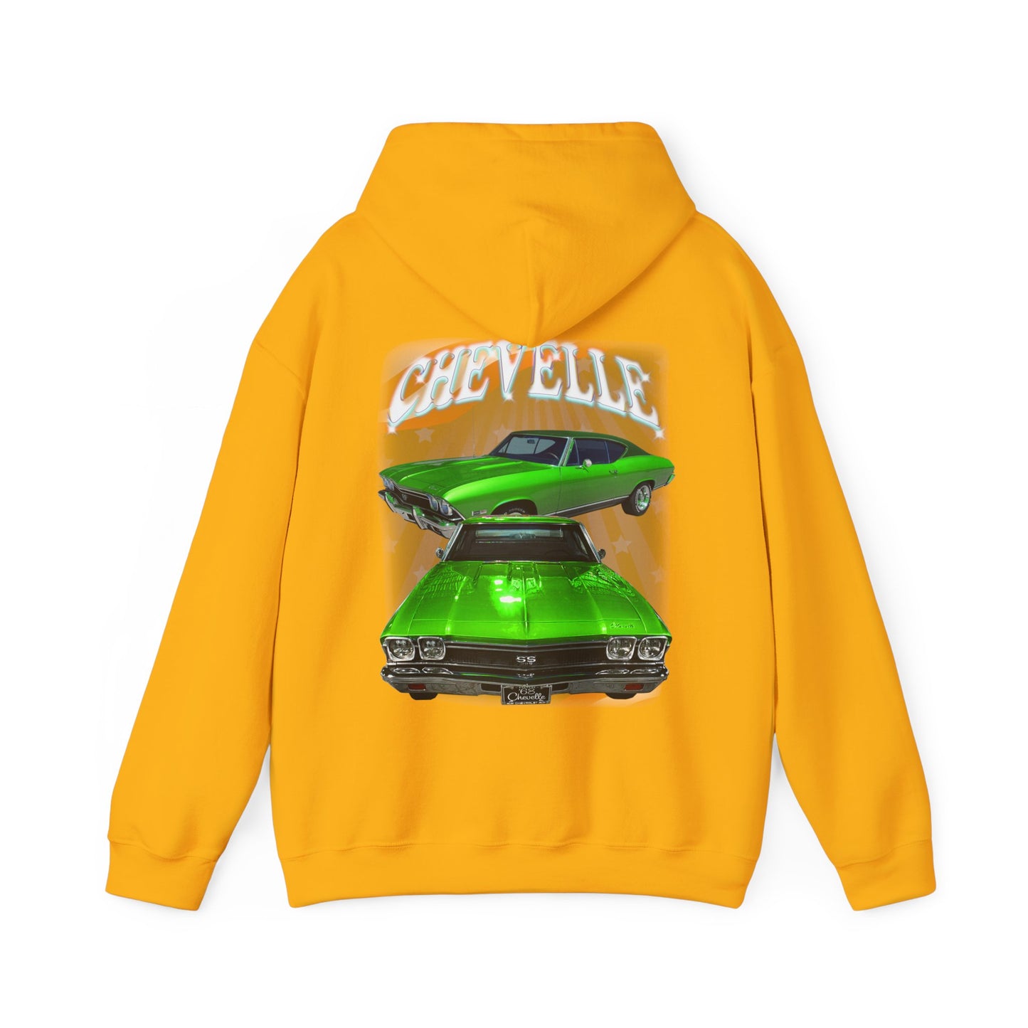 Green 1968 Chevelle hoodie Car Guy Gift,nova,corvette,charger,classic,hot Rod