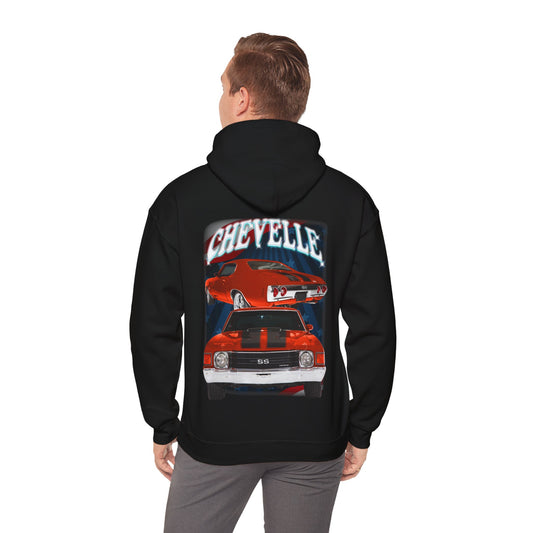 Orange 1972 Chevelle hoodie Car Guy Gift,nova,corvette,charger,classic,hot Rod