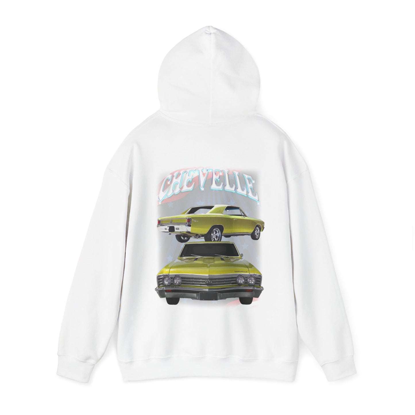 Yellow 1967 Chevelle hoodie Car Guy Gift,nova,corvette,charger,classic,hot Rod