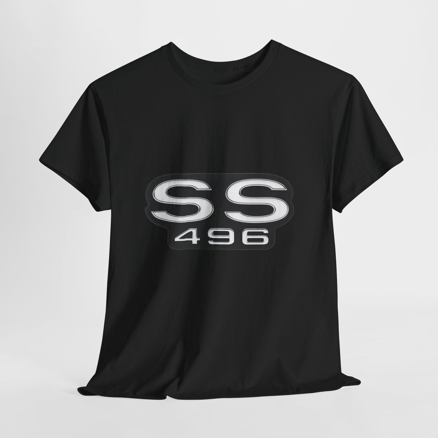 SS 496 Chevelle Camaro Nova Heavy Cotton Tee T Shirt muscle car Great Gift 2