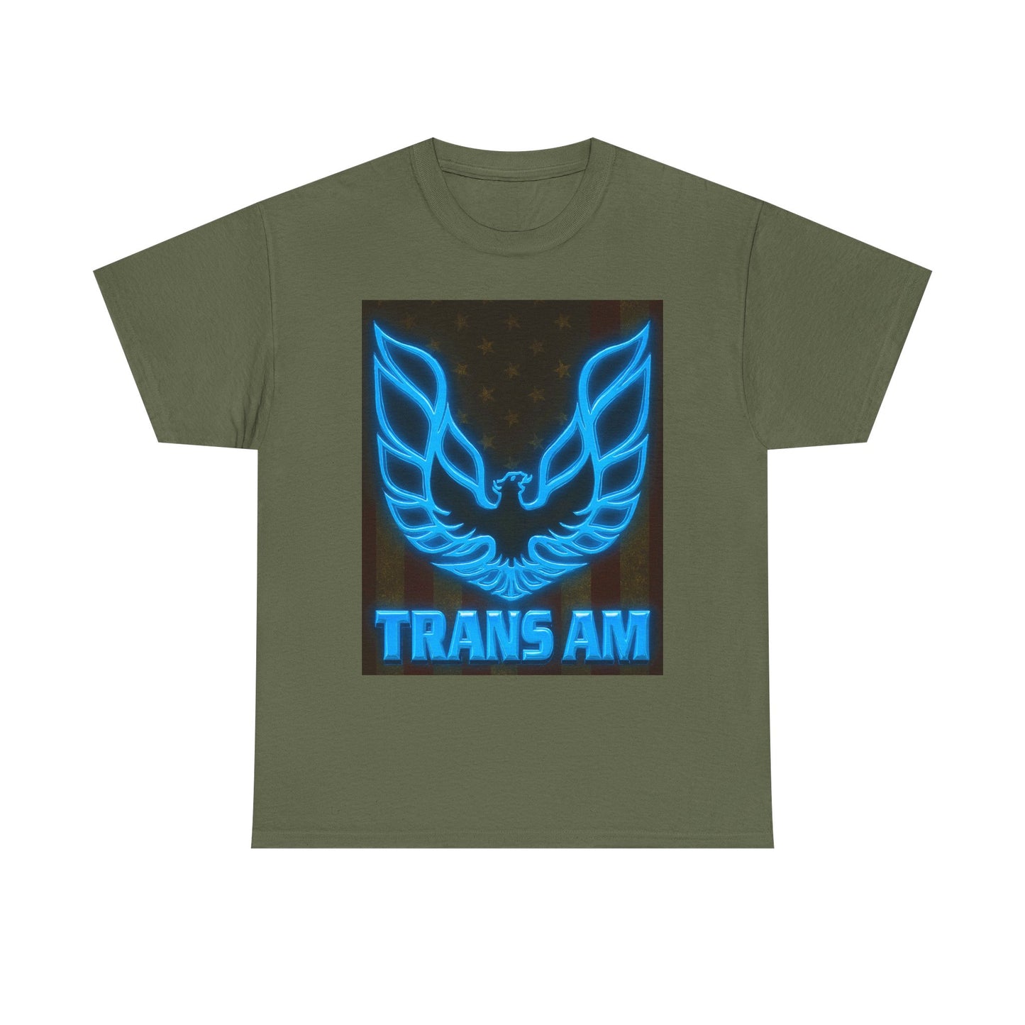 Trans Am Firebird Heavy Cotton Tee T Shirt muscle car Great Gift