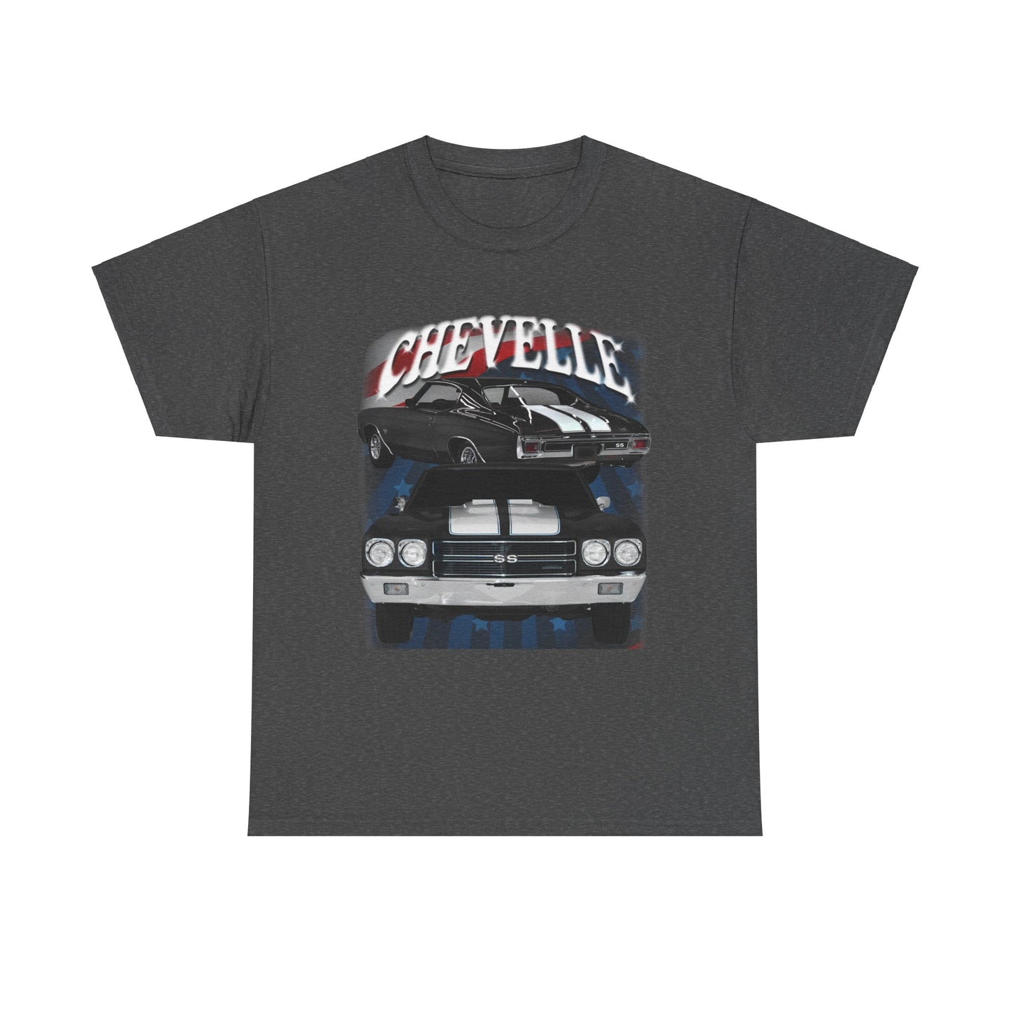 Black 1970 Chevelle Unisex Heavy Cotton Tee T Shirt muscle car Great Gift