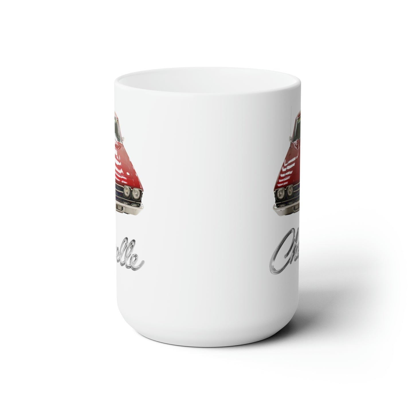 Red 1969 Chevelle White Ceramic Mug 15oz