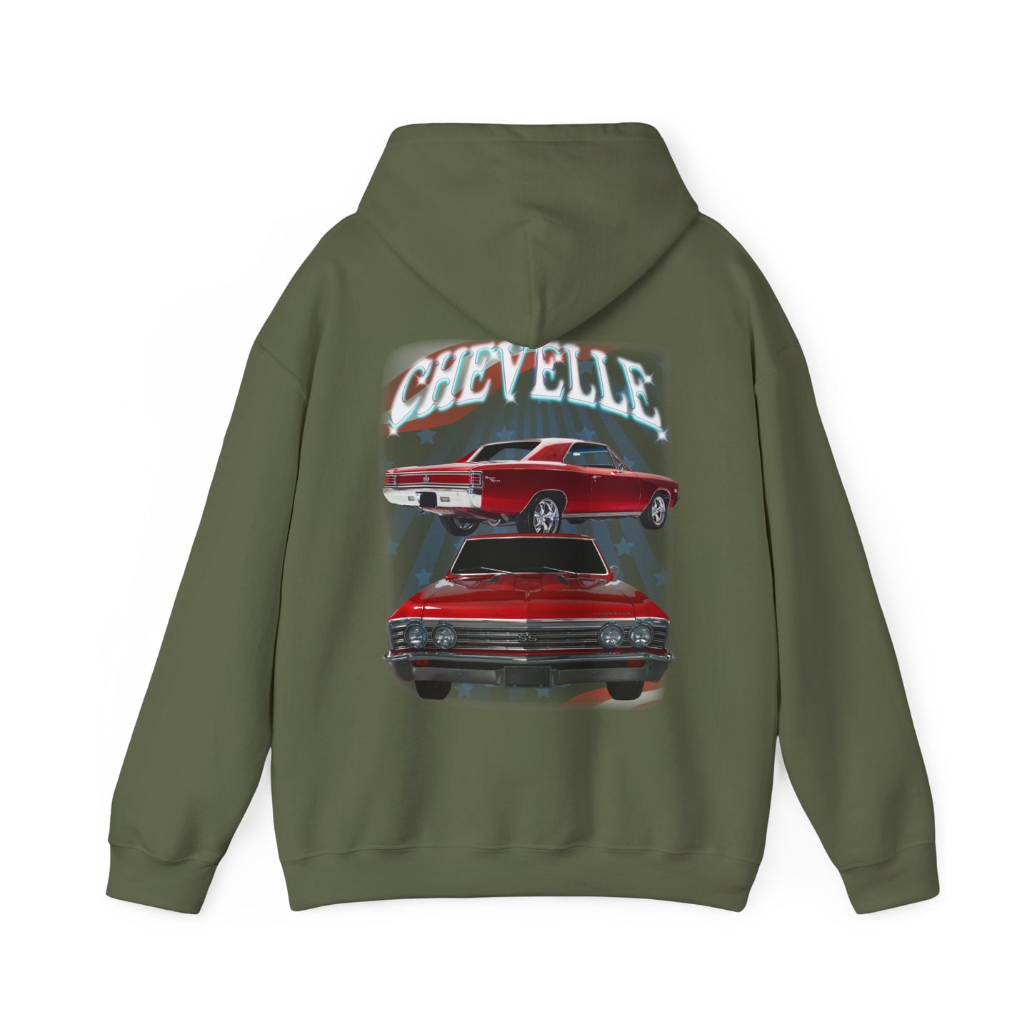 Red 1967 Chevelle hoodie Car Guy Gift,nova,corvette,charger,classic,hot Rod