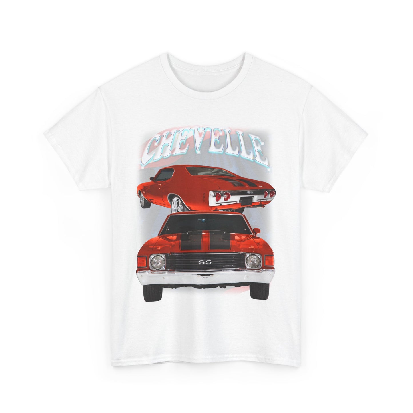 Red 1972 Chevelle Unisex Heavy Cotton Tee T Shirt muscle car Great Gift