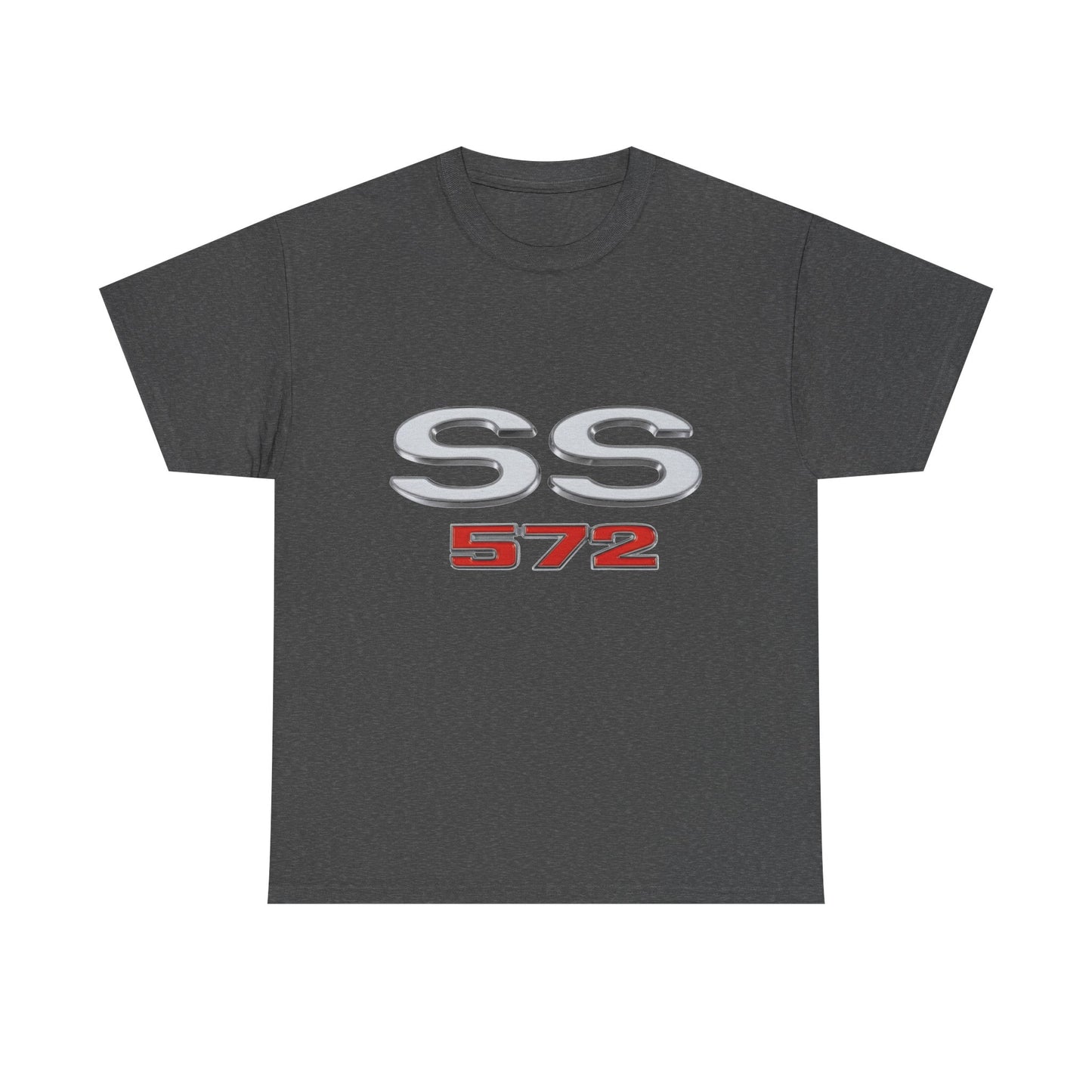 SS 572 Chevelle Camaro Nova Heavy Cotton Tee T Shirt muscle car Great Gift