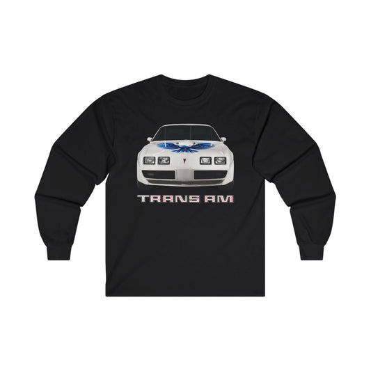 White 1979 1980 1981 Firebird Trans Am Gift Ultra Cotton Long Sleeve Tee t