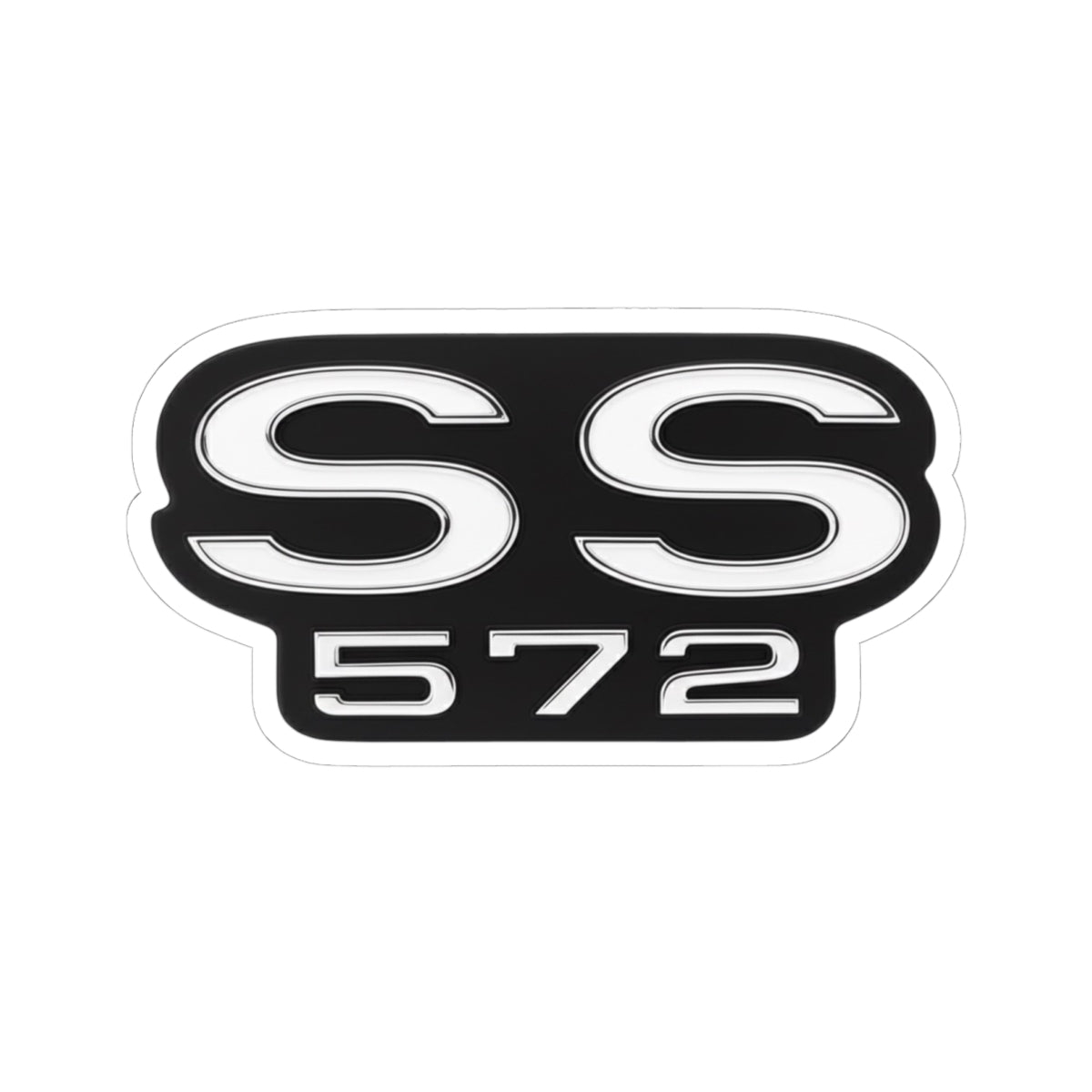SS 572 Chevelle Camaro Nova Kiss-Cut Stickers