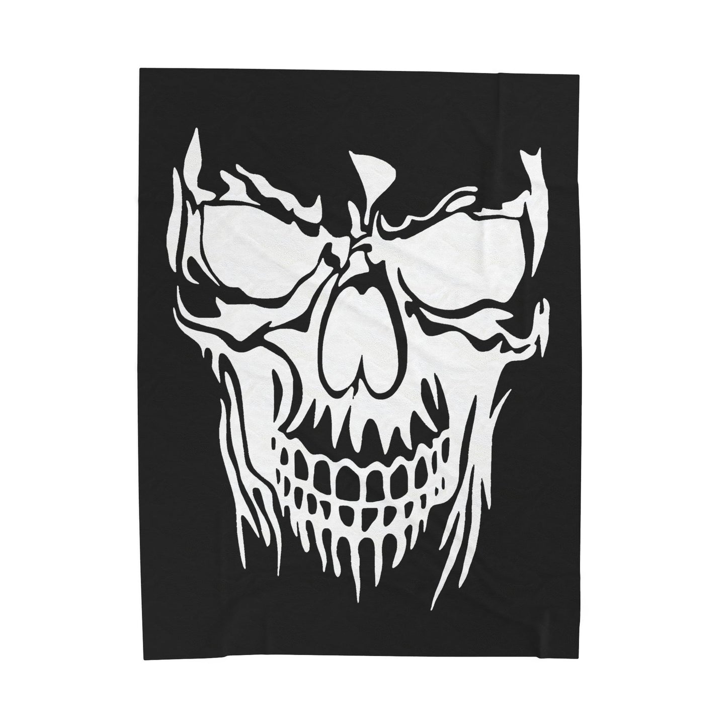 White Skull Blanket,Plush, Excellent Gift