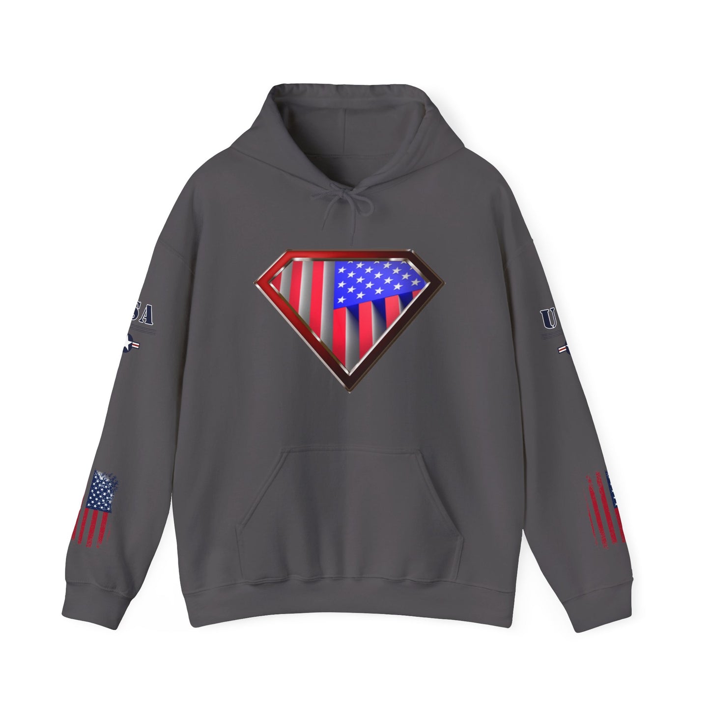 3D USA Super Patriot Unisex Patriotic Pullover Hoodie Gift Man Woman 3.0