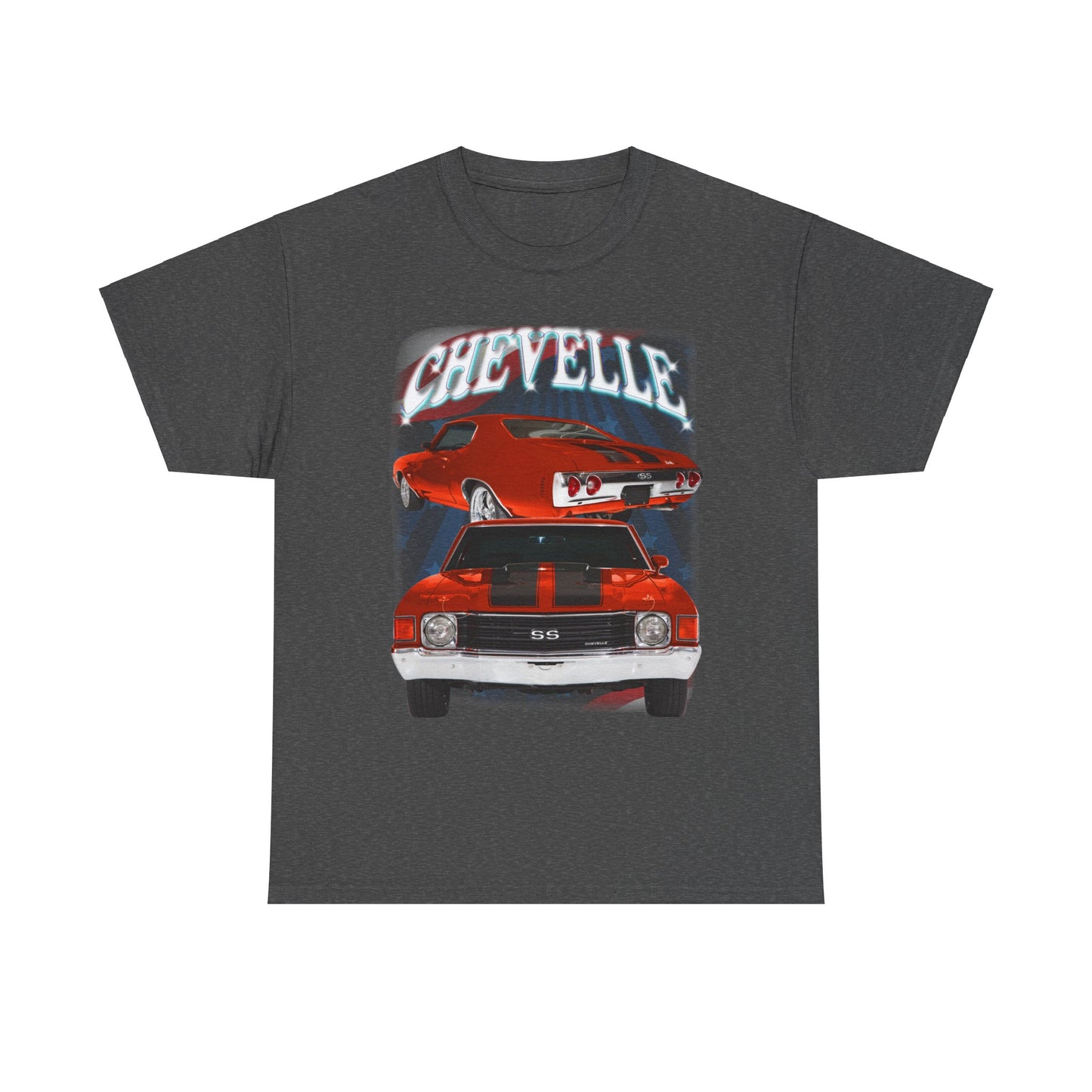 Red 1972 Chevelle Unisex Heavy Cotton Tee T Shirt muscle car Great Gift