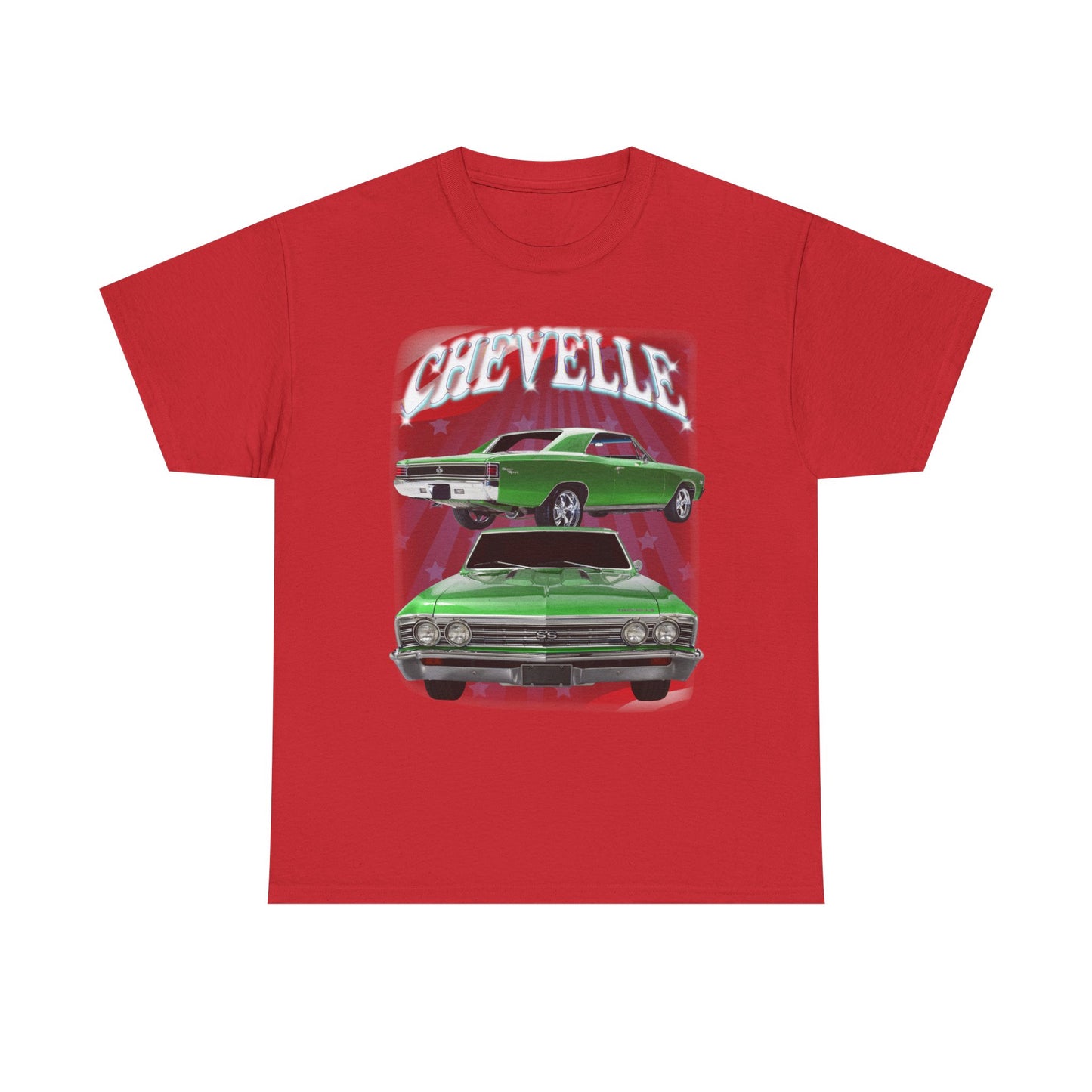 Green 1967 Chevelle Unisex Heavy Cotton Tee T Shirt muscle car Great Gift