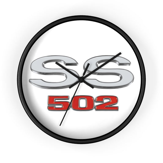 SS 502 Chevelle Camaro Nova, Wall clock Gift Decor Classic Muscle