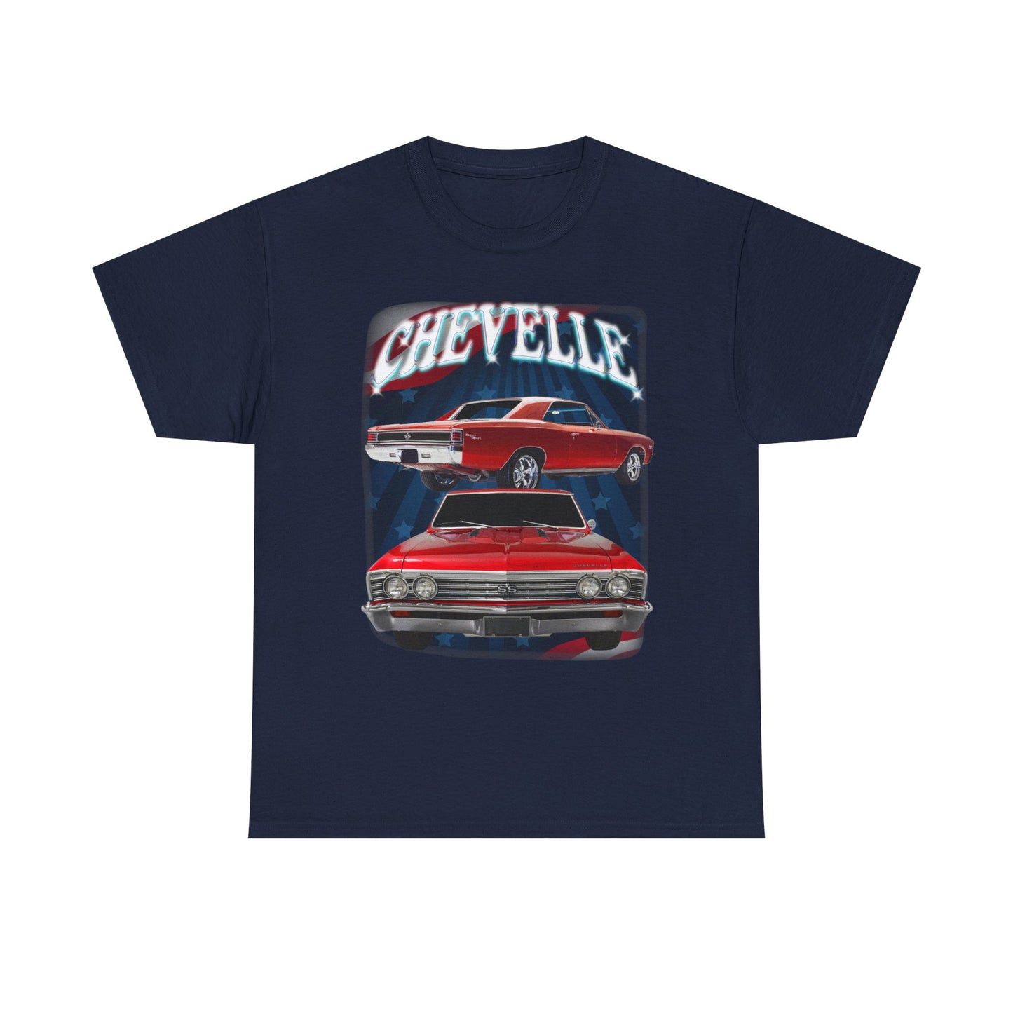 Red 1967 Chevelle Unisex Heavy Cotton Tee T Shirt muscle car Great Gift