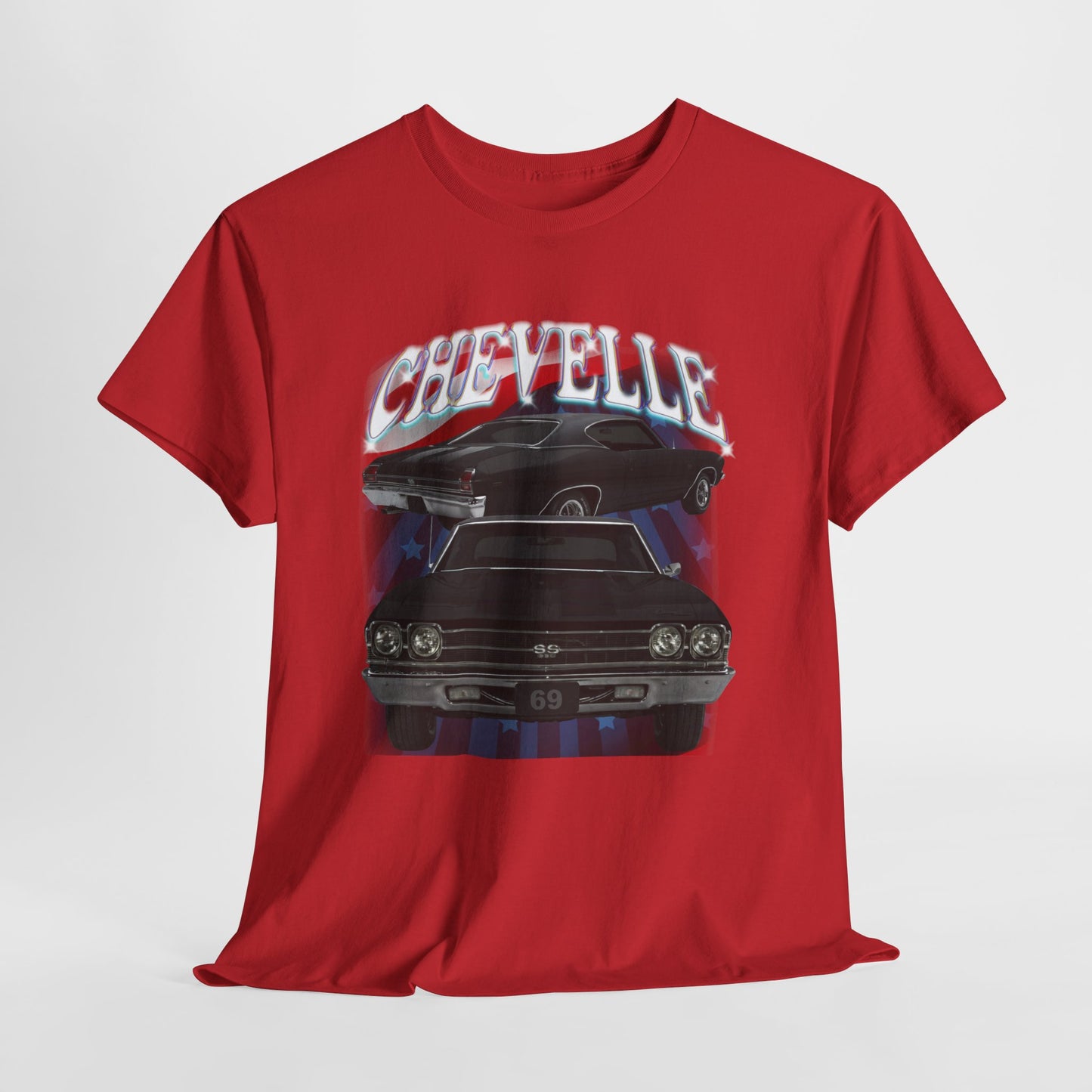 Black 1969,black stripes,Chevelle Heavy Cotton Tee T Shirt,Gift