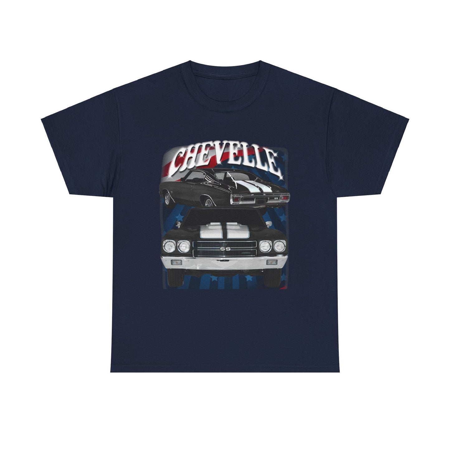 Black 1970 Chevelle Unisex Heavy Cotton Tee T Shirt muscle car Great Gift