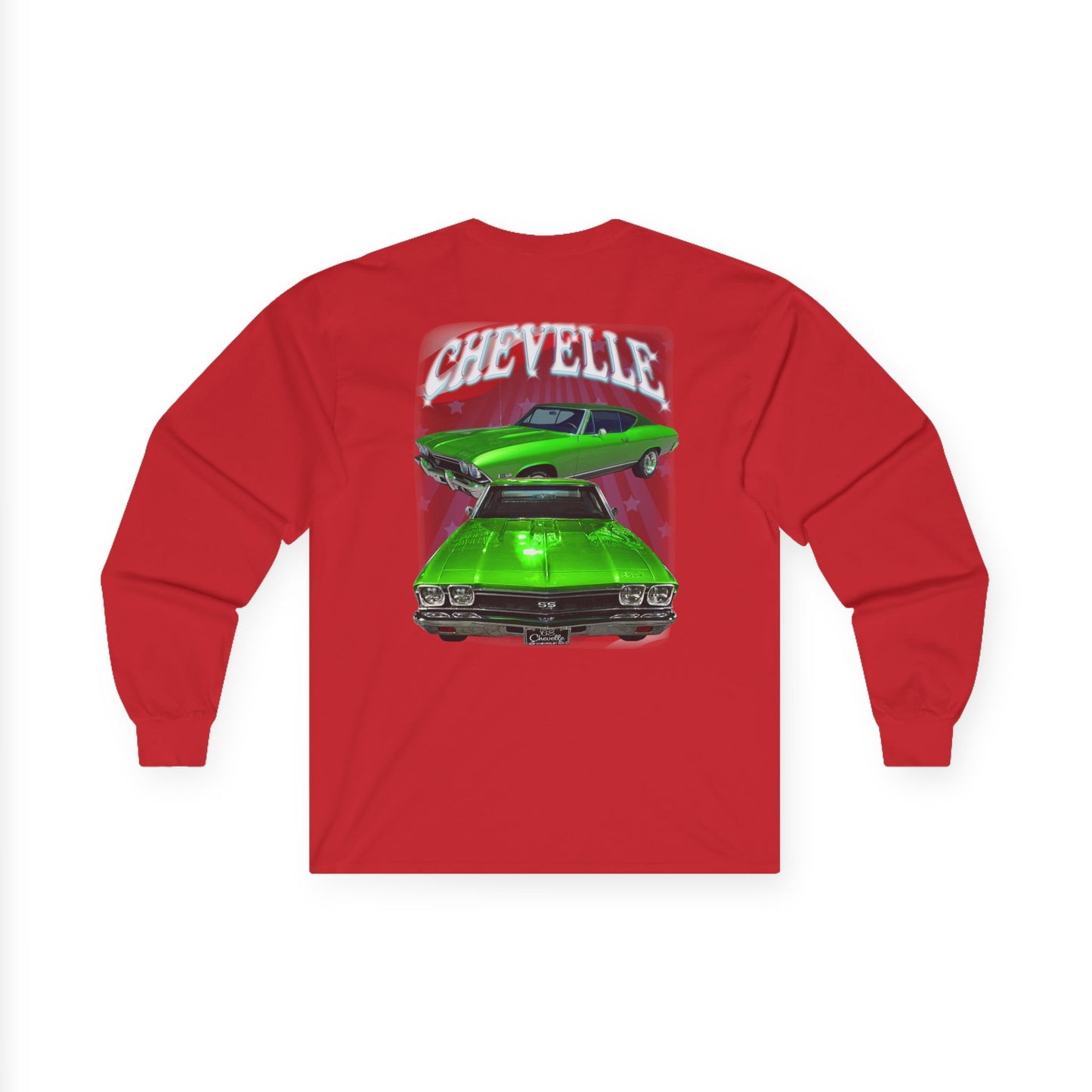 Green 1968 Chevelle  Ultra Cotton Long Sleeve Tee T Shirt Great Gift