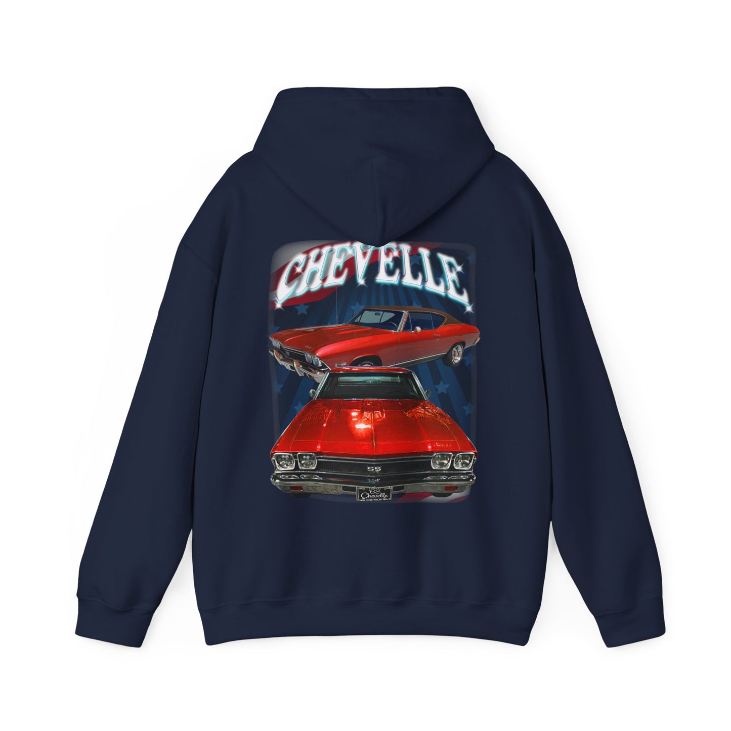 Red 1968 Chevelle hoodie Car Guy Gift,nova,corvette,charger,classic,hot Rod