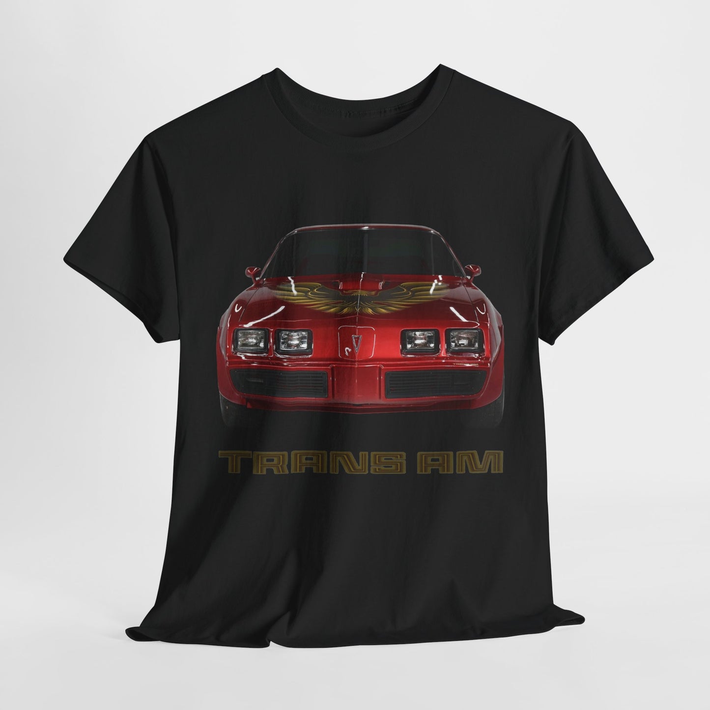 Red 1979 1980 1981 Firebird Trans Am Gift  Unisex Heavy Cotton Tee T