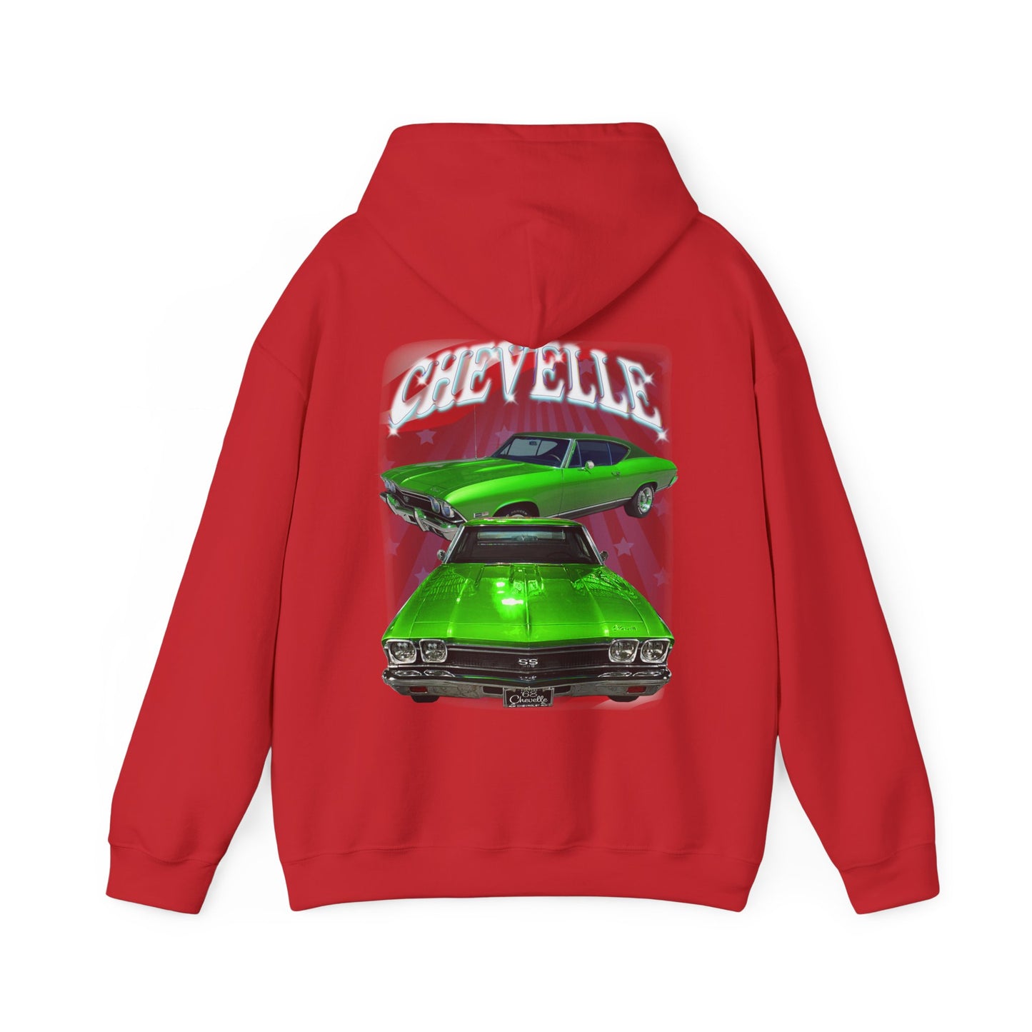 Green 1968 Chevelle hoodie Car Guy Gift,nova,corvette,charger,classic,hot Rod