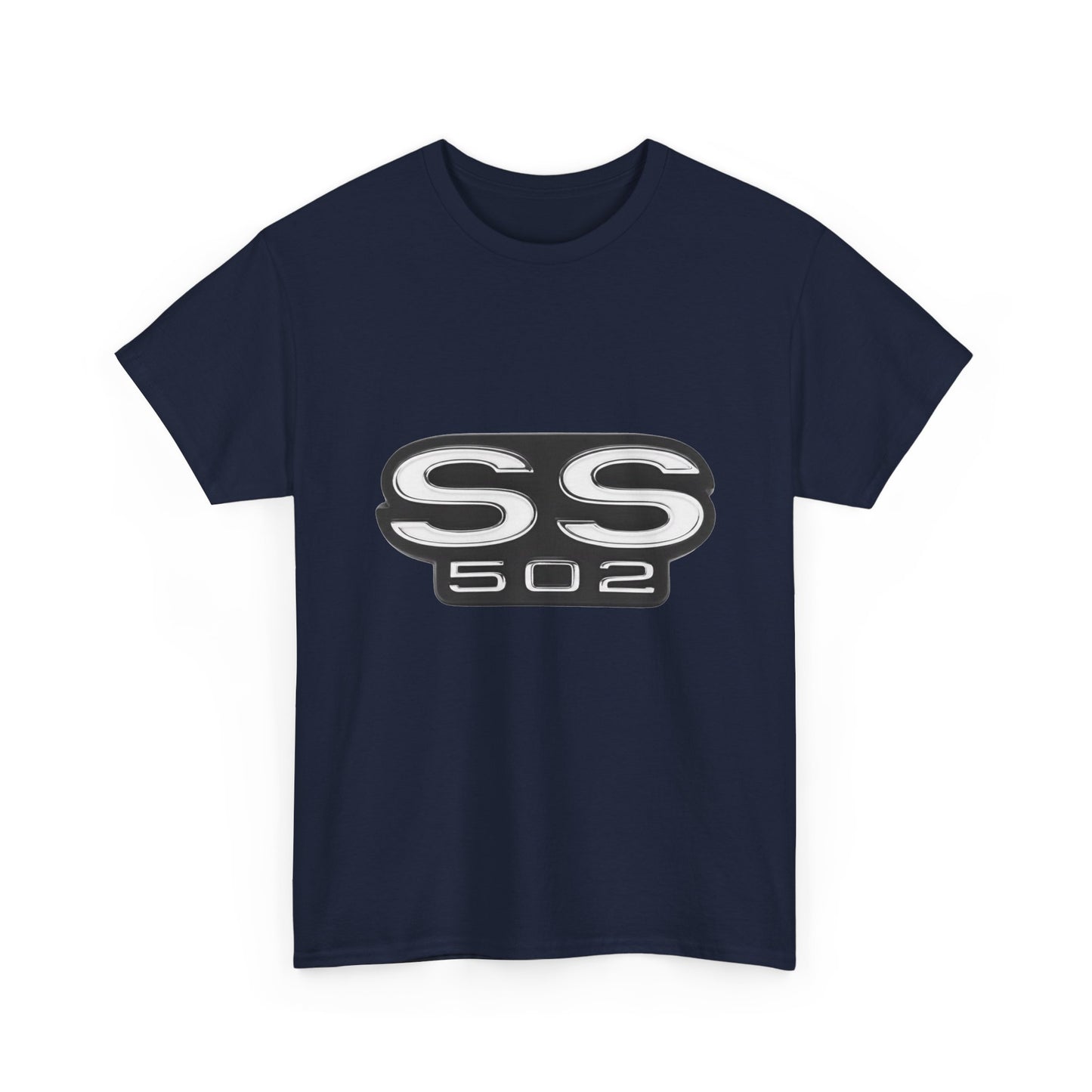 SS 502 Chevelle Camaro Nova Heavy Cotton Tee T Shirt muscle car Great Gift 2