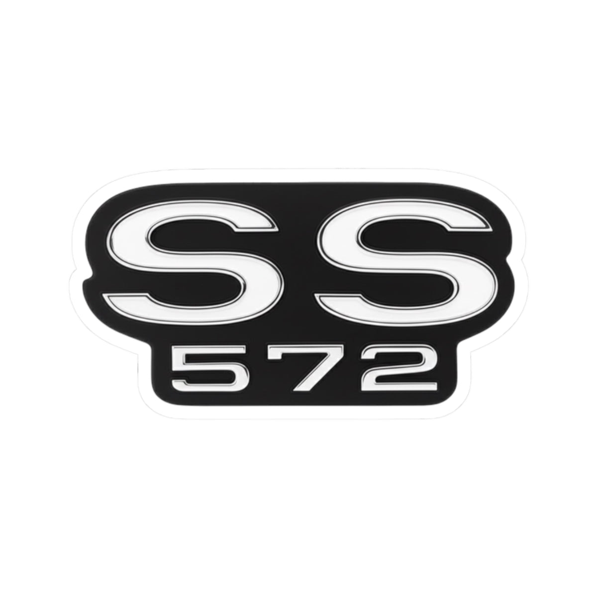 SS 572 Chevelle Camaro Nova Kiss-Cut Stickers