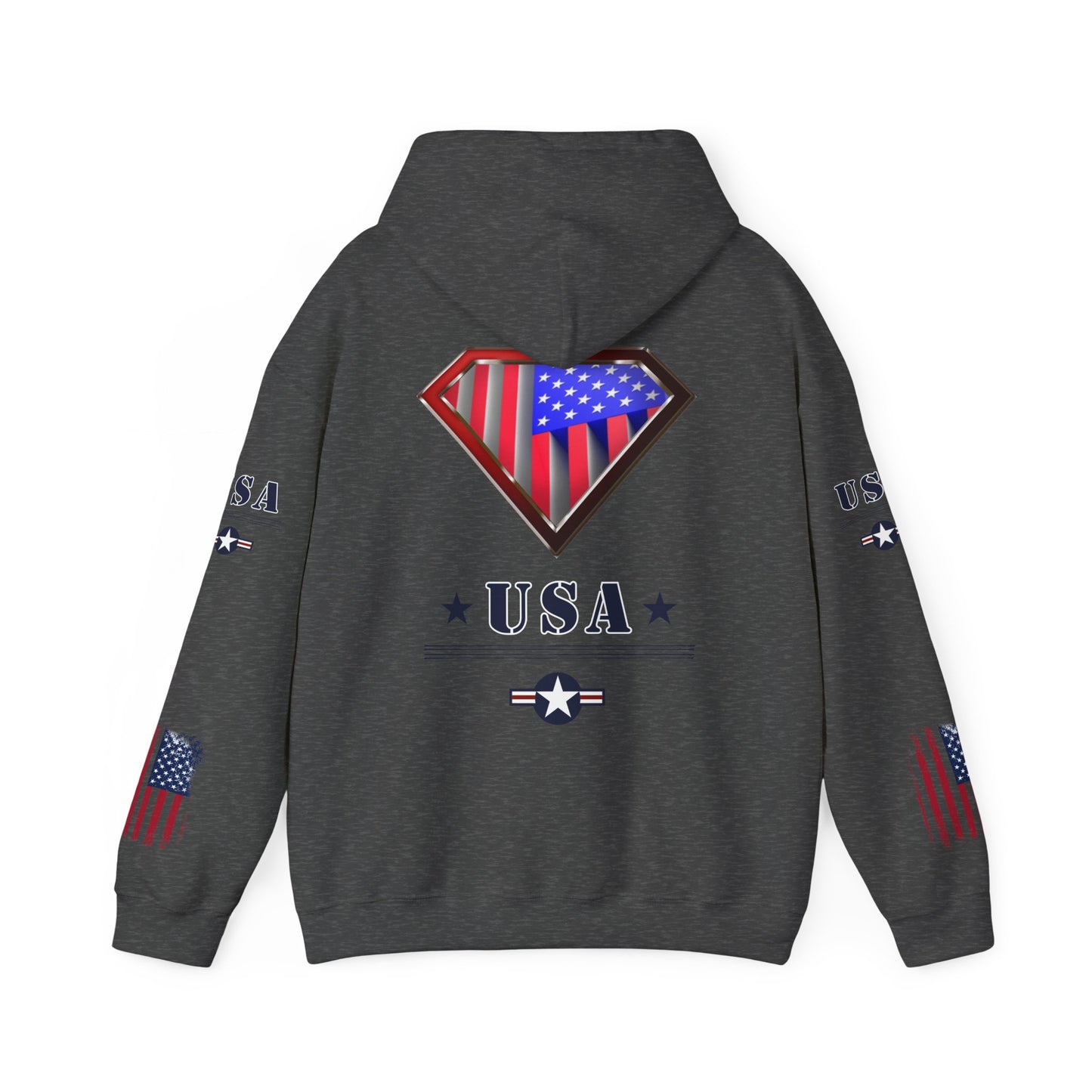 3D USA Super Patriot Unisex Patriotic Pullover Hoodie Gift Man Woman 3.0