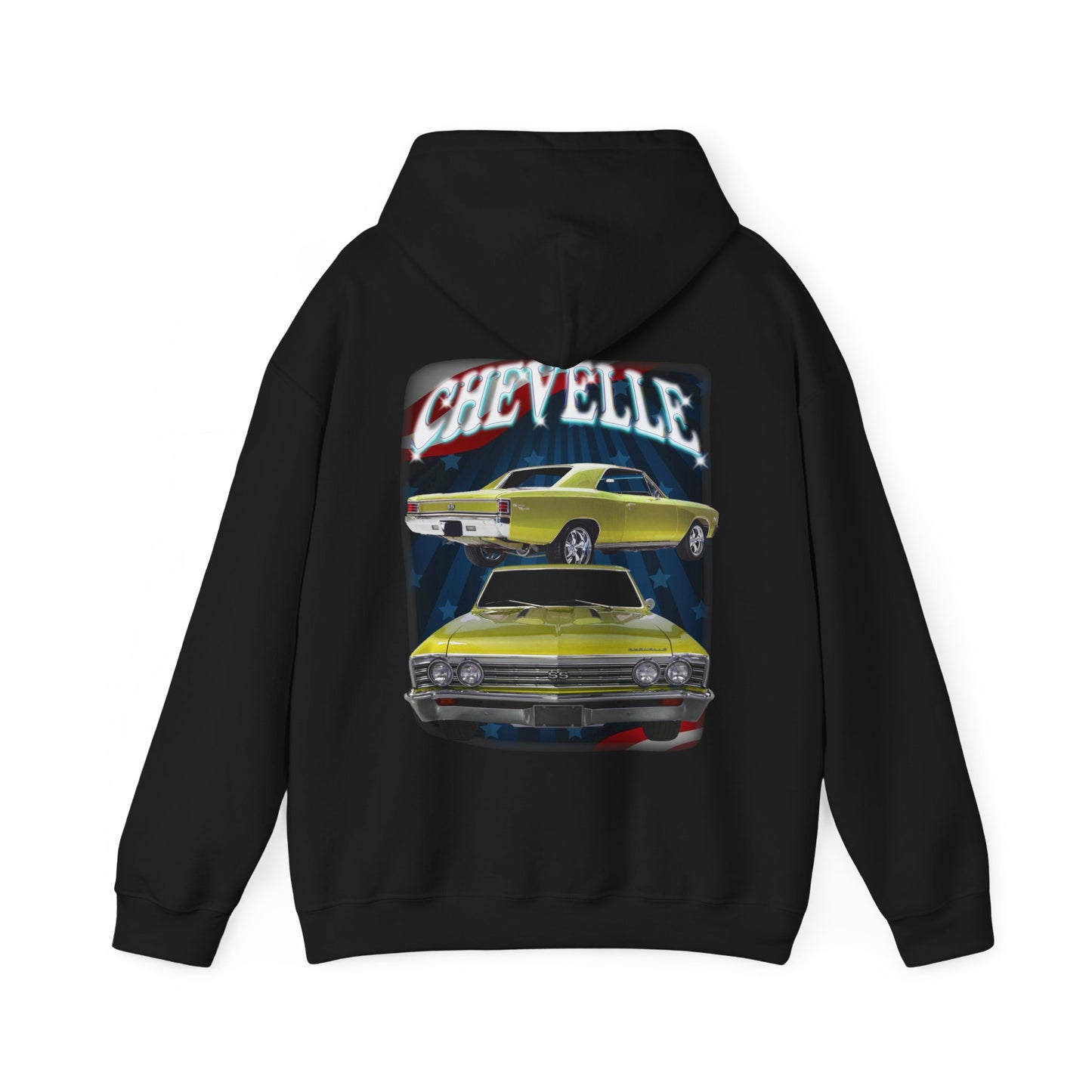 Yellow 1967 Chevelle hoodie Car Guy Gift,nova,corvette,charger,classic,hot Rod