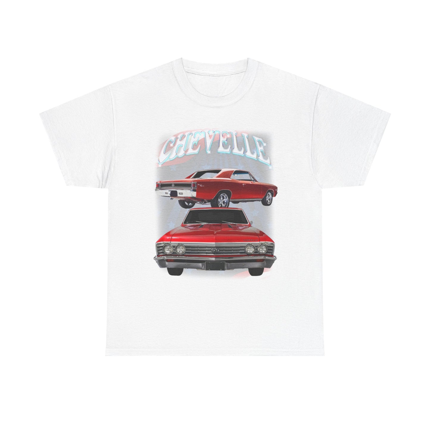 Red 1967 Chevelle Unisex Heavy Cotton Tee T Shirt muscle car Great Gift