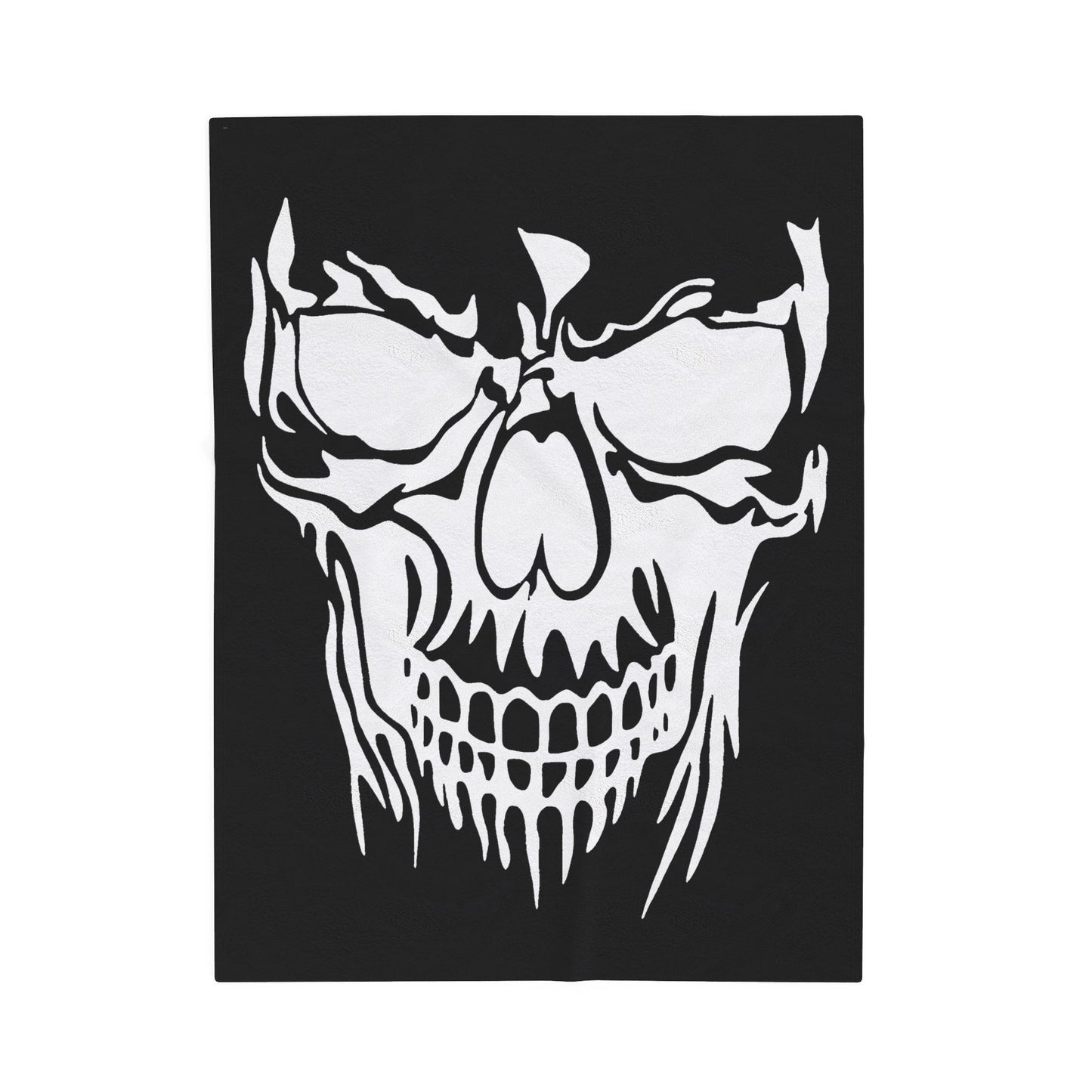 White Skull Blanket,Plush, Excellent Gift
