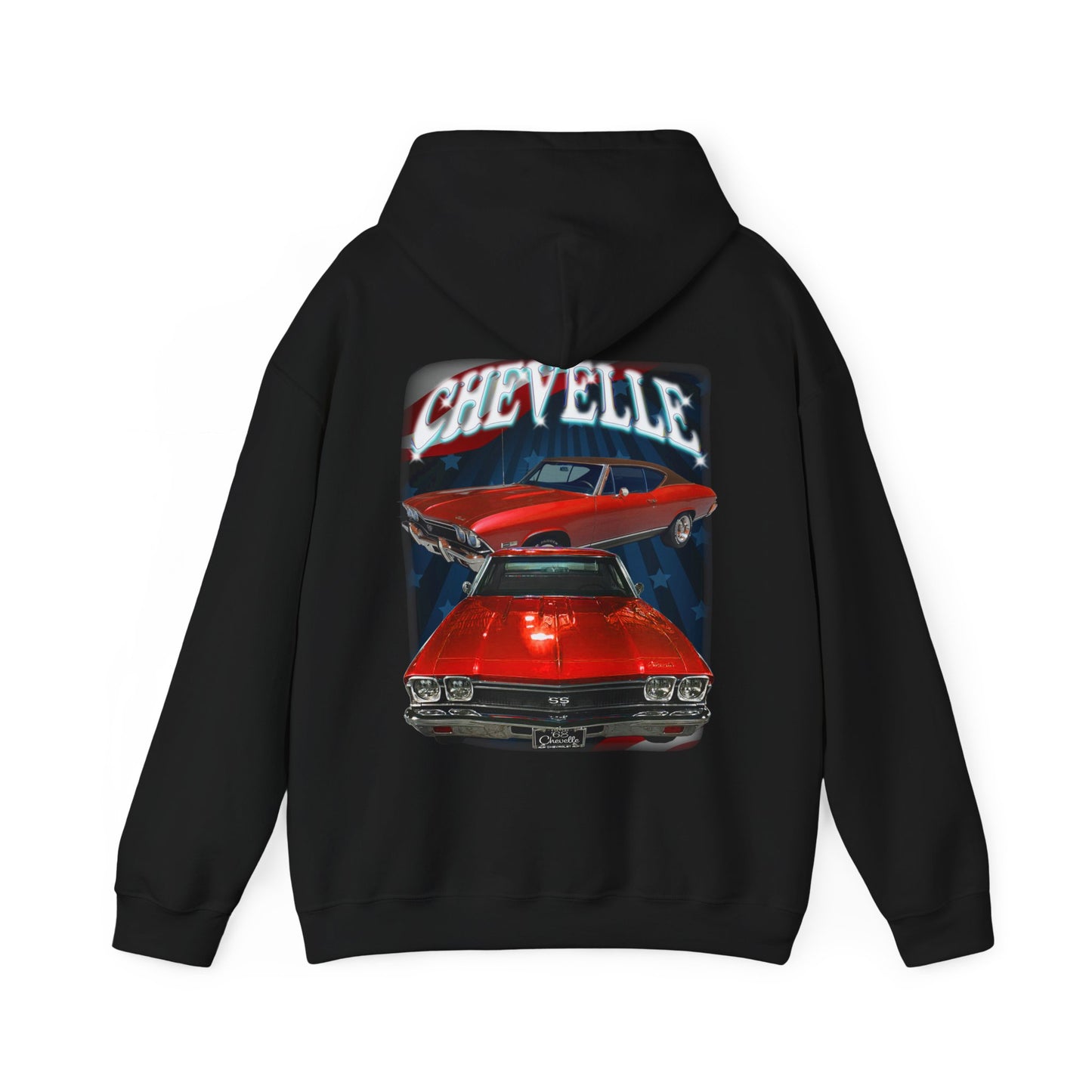 Red 1968 Chevelle hoodie Car Guy Gift,nova,corvette,charger,classic,hot Rod