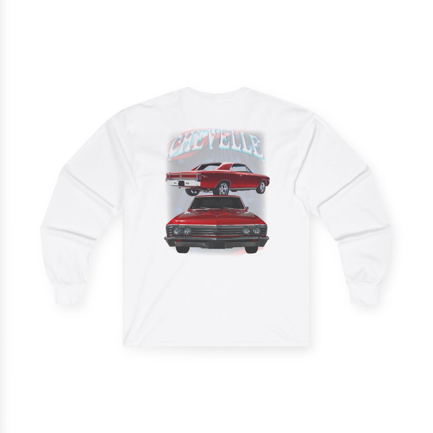 Red 1967 Chevelle Ultra Cotton Long Sleeve Tee T Shirt Great Gift