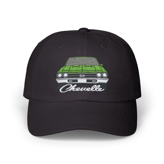 Green 1969 Chevelle Hat,CAP, Classic Car Gift EMBROIDERY EMBROIDERED