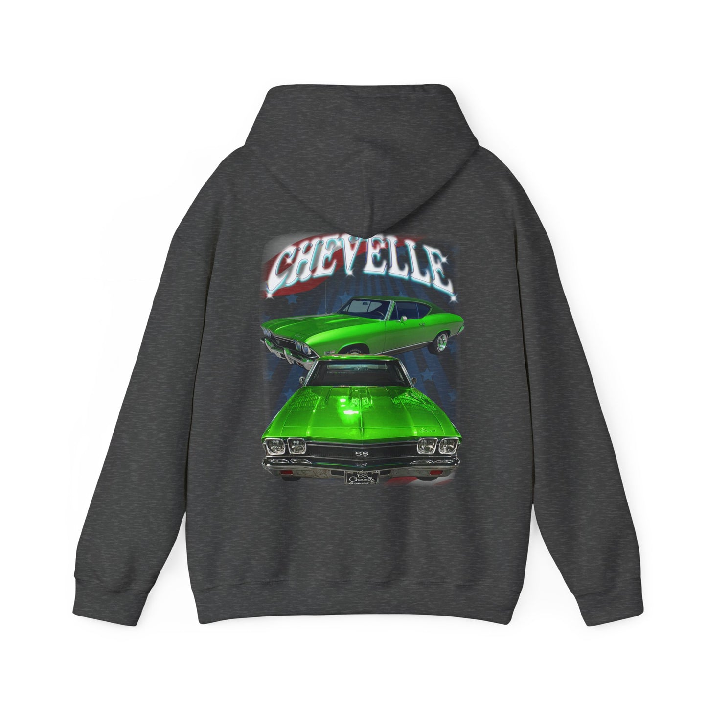 Green 1968 Chevelle hoodie Car Guy Gift,nova,corvette,charger,classic,hot Rod