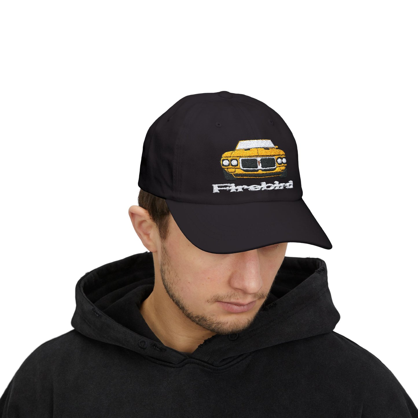 Yellow 1969 Firebird Hat,CAP, Classic Car Gift EMBROIDERY EMBROIDERED