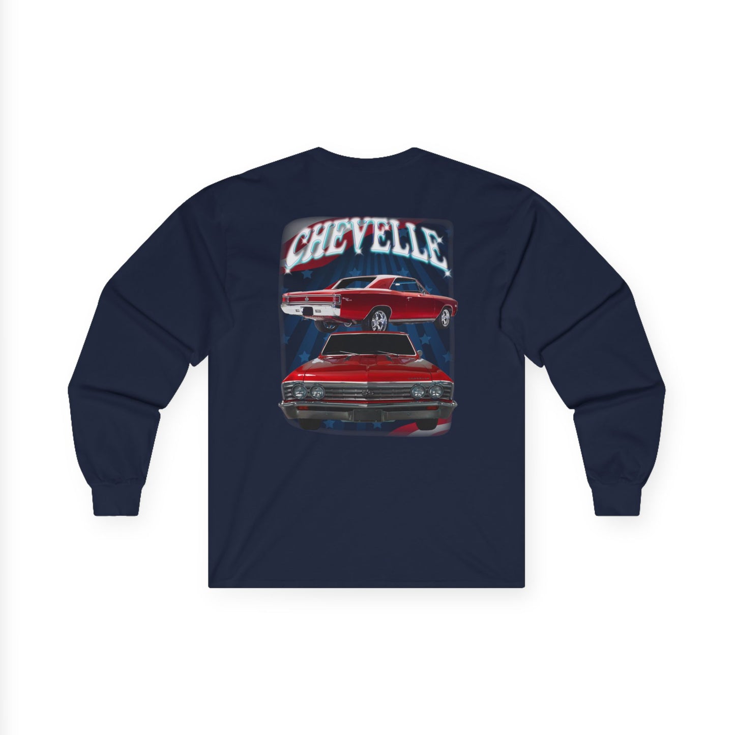Red 1967 Chevelle Ultra Cotton Long Sleeve Tee T Shirt Great Gift