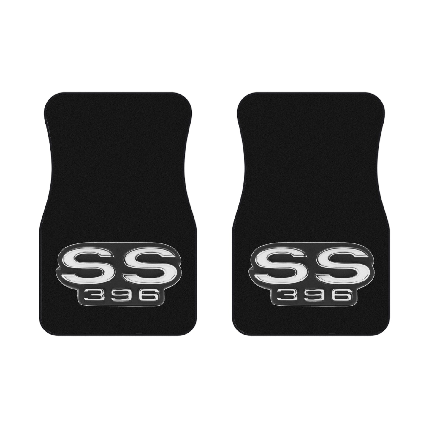 Dark Grey, WS-6 WS6, SS396 SS 396, Set of 2 Mats,Muscle Car,Gift,Chevelle,camaro