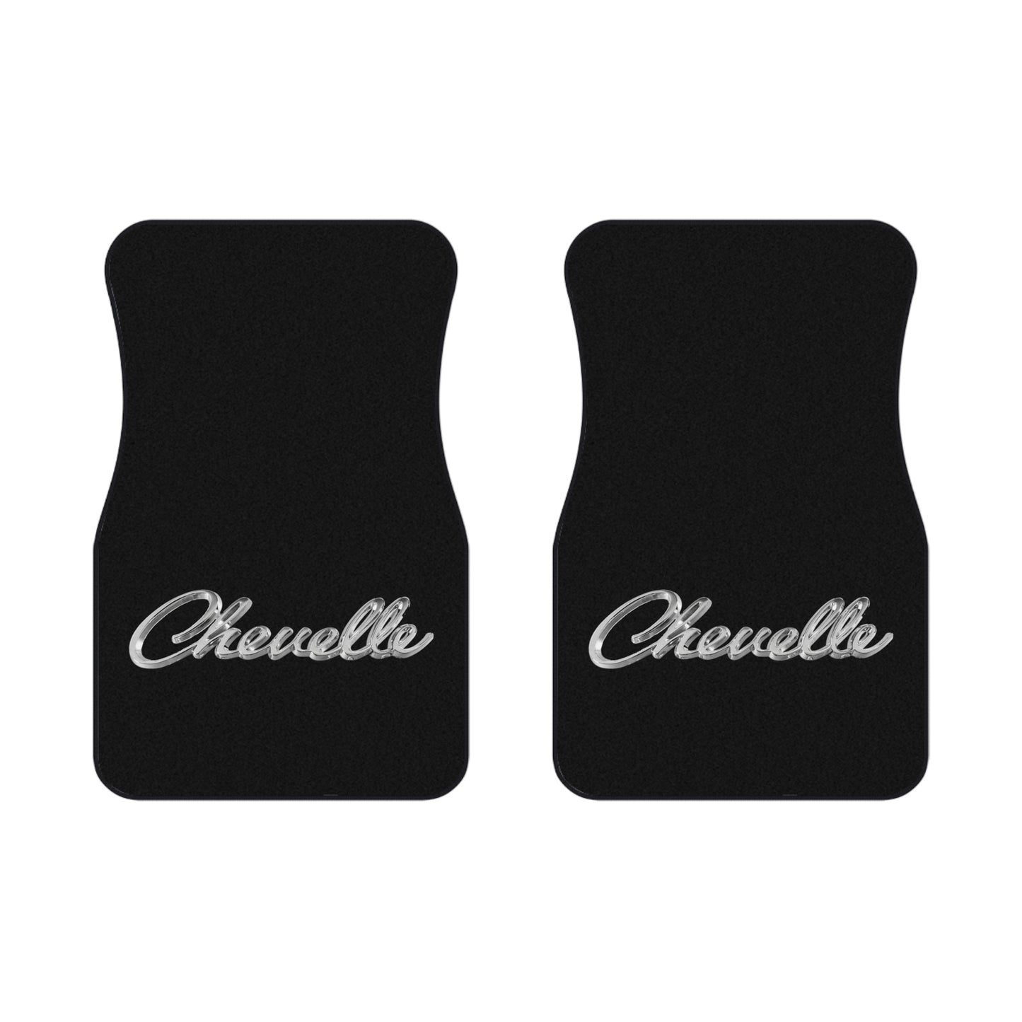 Dark Grey, SS396 SS 396,Chevelle, Set of 2 Mats,Muscle Car,Gift